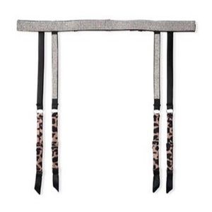 Victoria's Secret Garter Belt leopard print